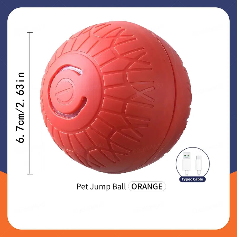 OHIPETS™ Smart Interactive Dog Toy Ball – Automatic Rolling & Bouncing, USB Rechargeable