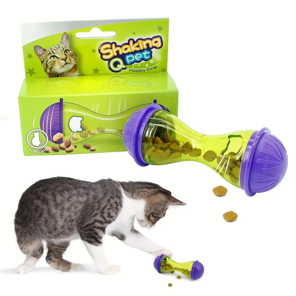 OHIPETS™ Treat-Dispensing Cat Toy Ball – Fun Feeding & Play