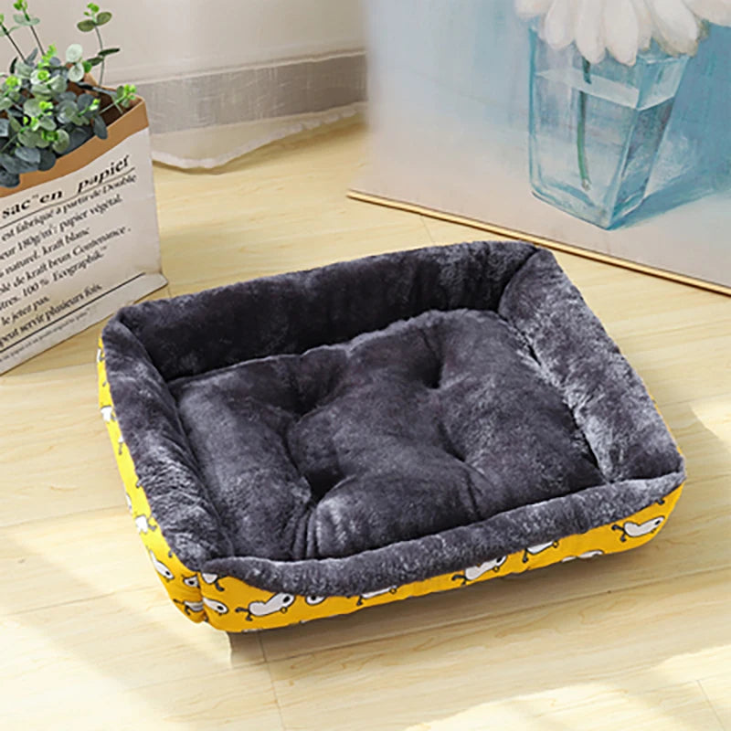 OHIPETS™ Plush Pet Bed Sofa – Warm Winter Mat for Dogs & Cats