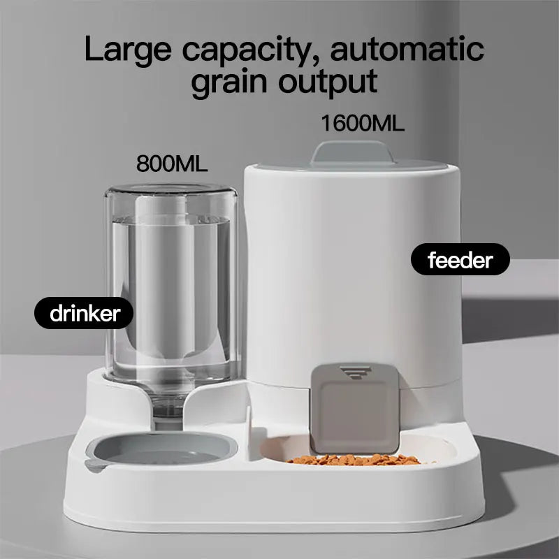 OHIPETS™ Automatic Gravity Pet Feeder & Water Dispenser
