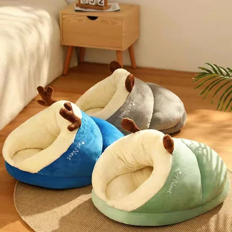 OHIPETS™ Cozy Plush Winter Pet Bed