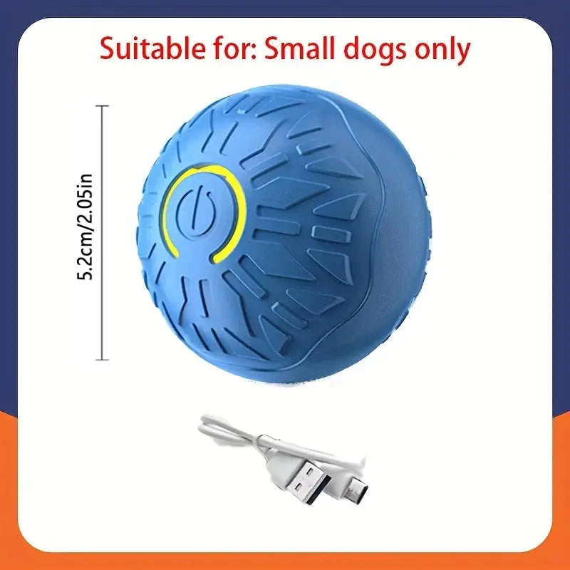 OHIPETS™ Smart Interactive Dog Toy Ball – Automatic Rolling & Bouncing, USB Rechargeable