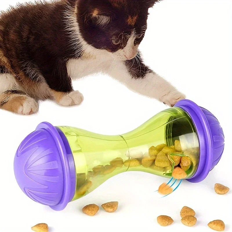 OHIPETS™ Treat-Dispensing Cat Toy Ball – Fun Feeding & Play