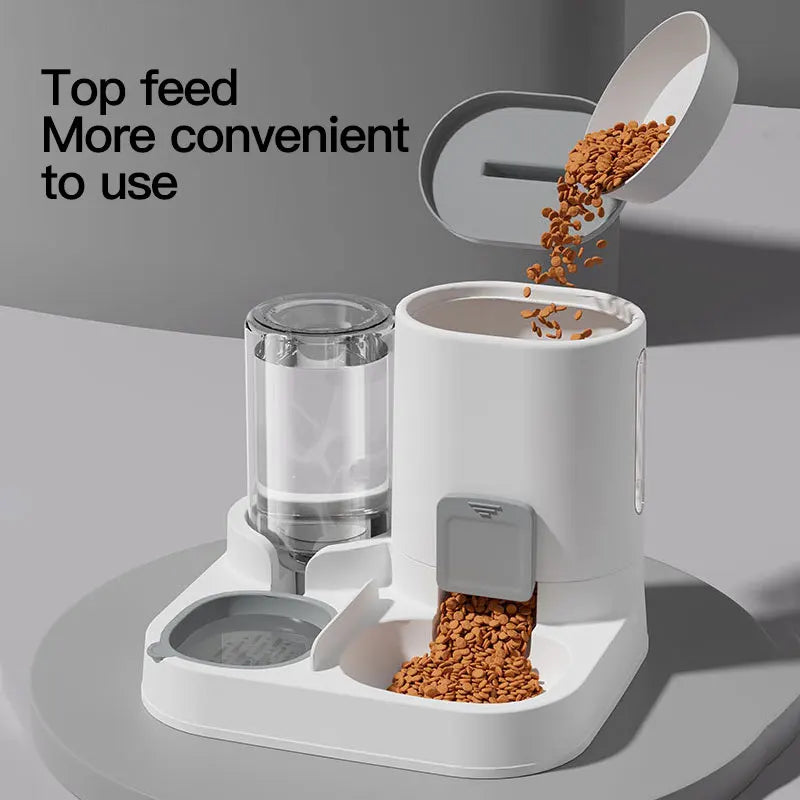 OHIPETS™ Automatic Gravity Pet Feeder & Water Dispenser