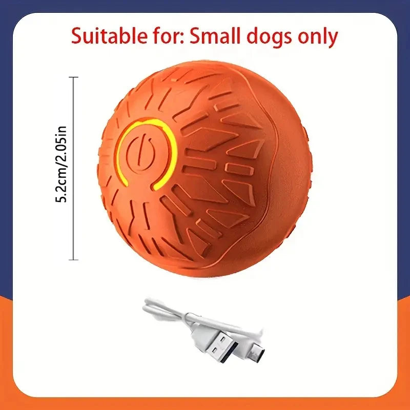 OHIPETS™ Smart Interactive Dog Toy Ball – Automatic Rolling & Bouncing, USB Rechargeable