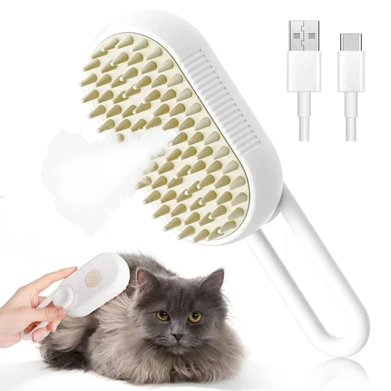 OHIPETS™ 3-in-1 Steam Grooming Brush