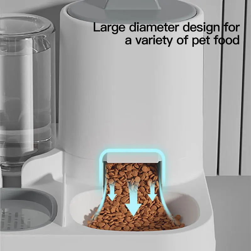 OHIPETS™ Automatic Gravity Pet Feeder & Water Dispenser