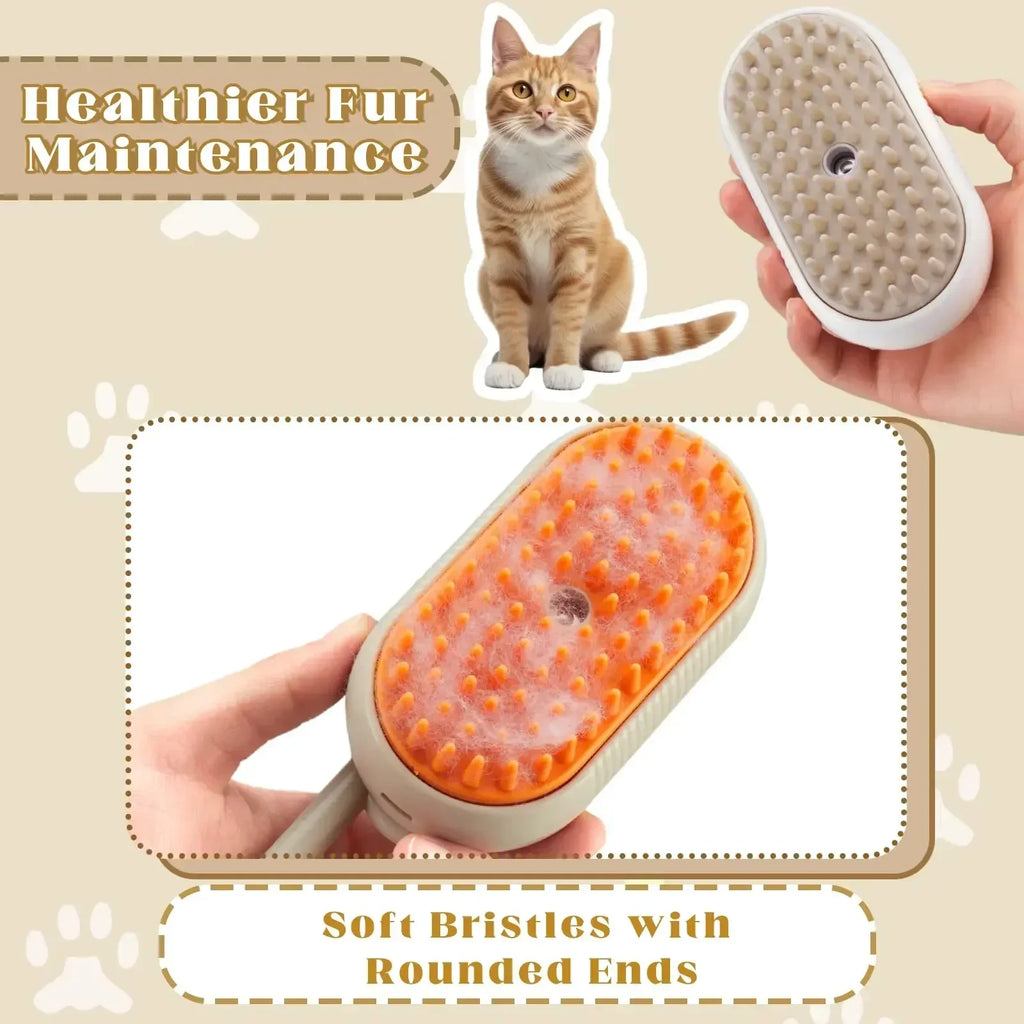 OHIPETS™ 3-in-1 Dampf-Pflegebürste 