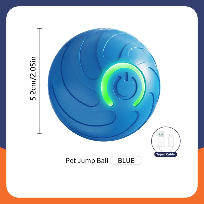 OHIPETS™ Smart Interactive Dog Toy Ball – Automatic Rolling & Bouncing, USB Rechargeable