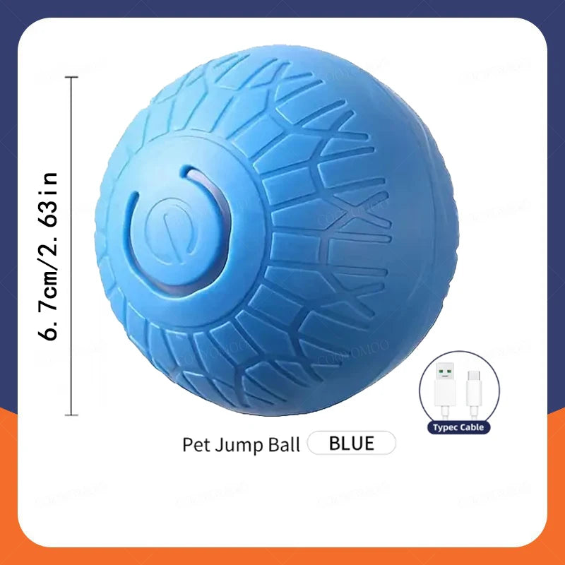 OHIPETS™ Smart Interactive Dog Toy Ball – Automatic Rolling & Bouncing, USB Rechargeable